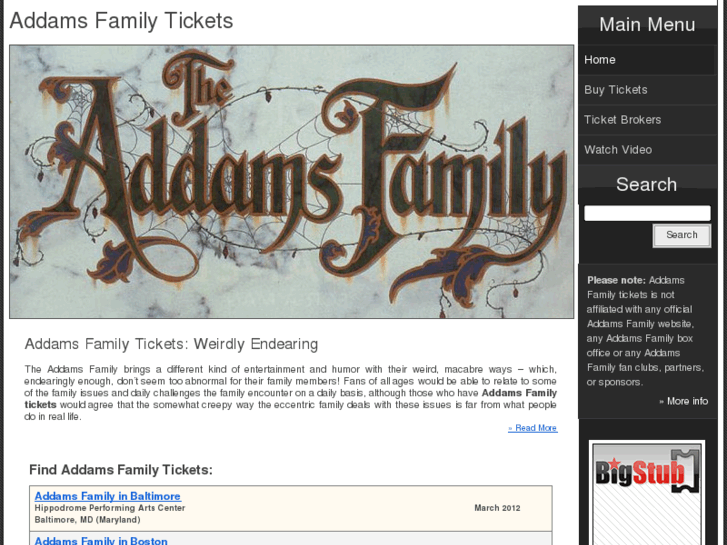 www.addamsfamilytickets.org