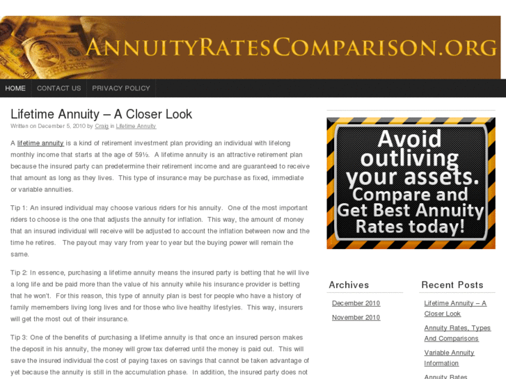 www.annuityratescomparison.org