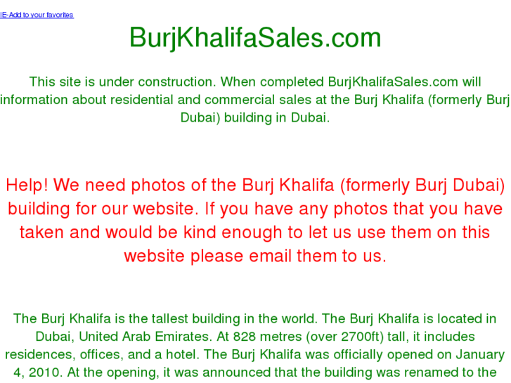 www.burjkhalifasales.com