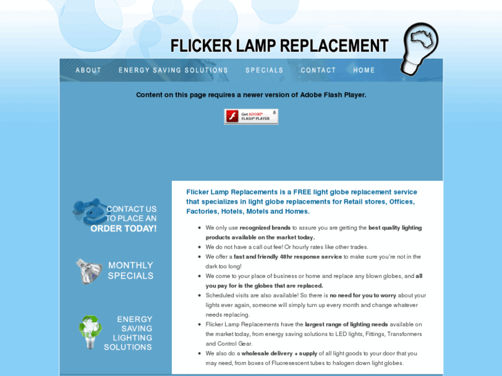 www.flickerlampreplacement.com