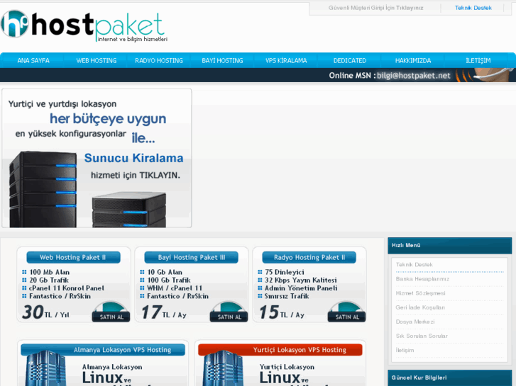 www.hostpaket.net