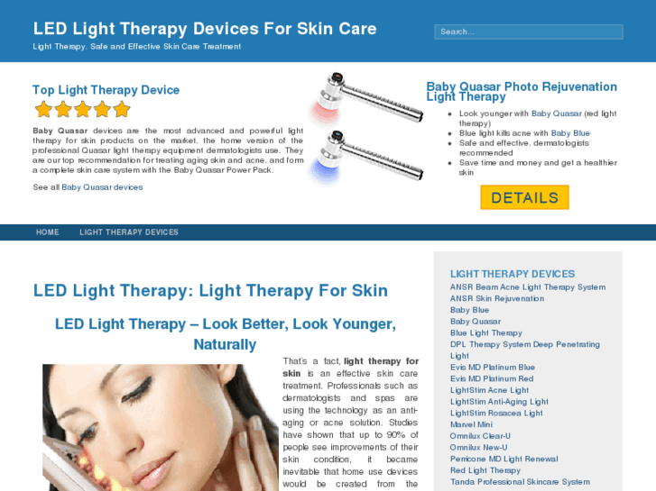 www.lighttherapyforskin.com