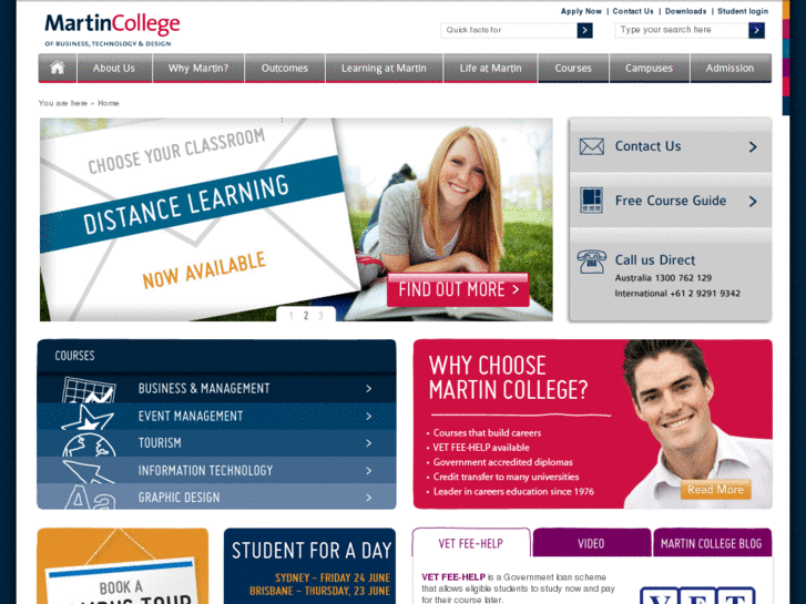 www.martincollege.com