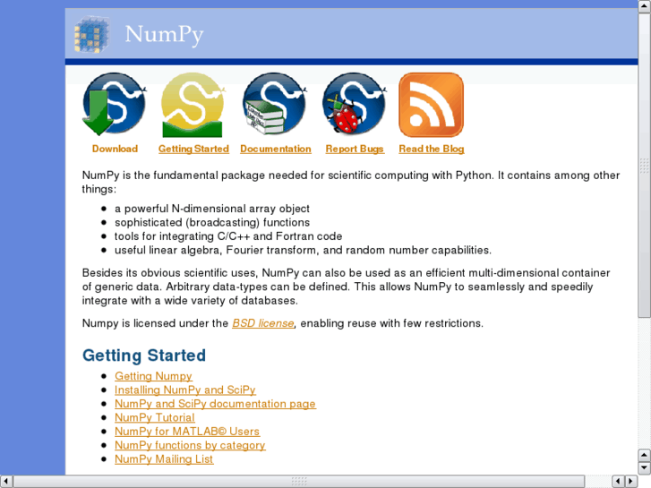 www.numpy.org