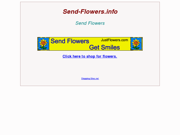 www.send-flowers.info