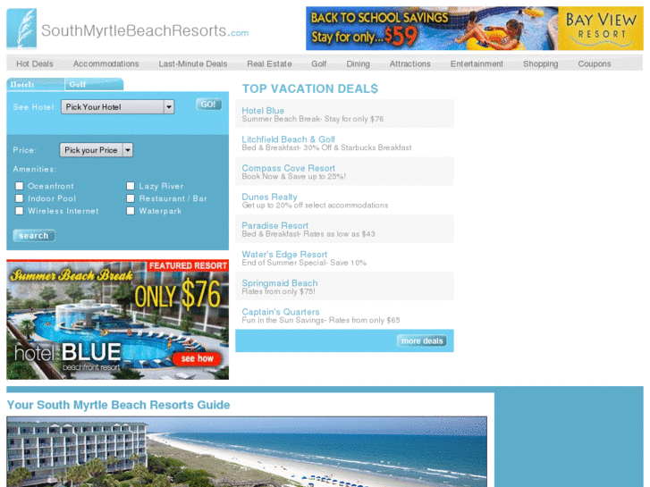 www.southmyrtlebeachresorts.com