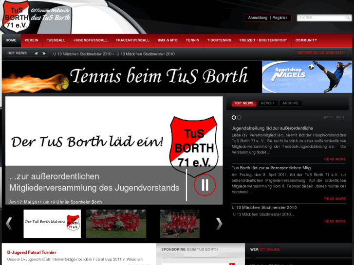 www.tus-borth.com