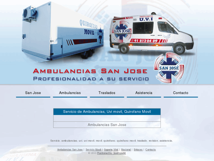 www.ambulanciassanjose.com