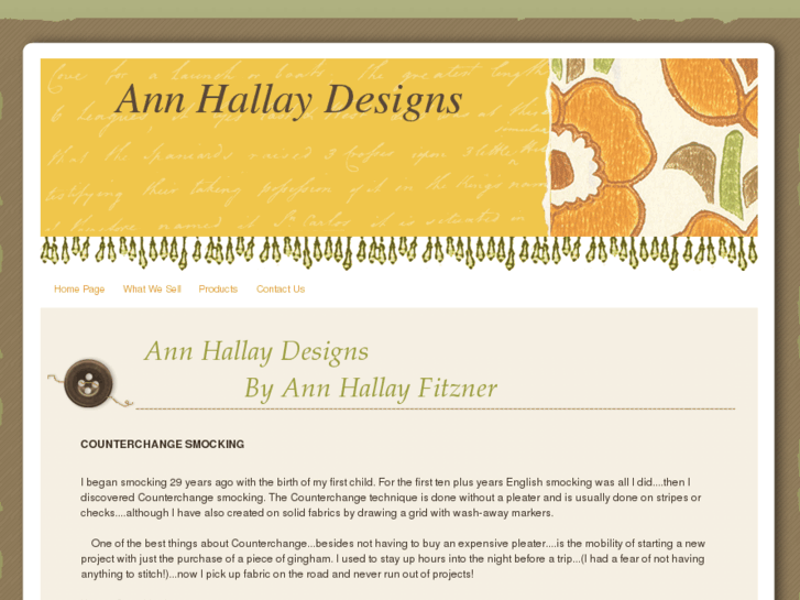 www.annhallaydesigns.com