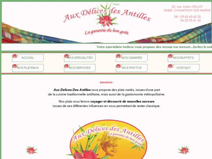 www.auxdelicesdesantilles.net