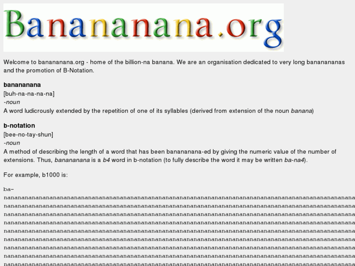 www.banananana.org