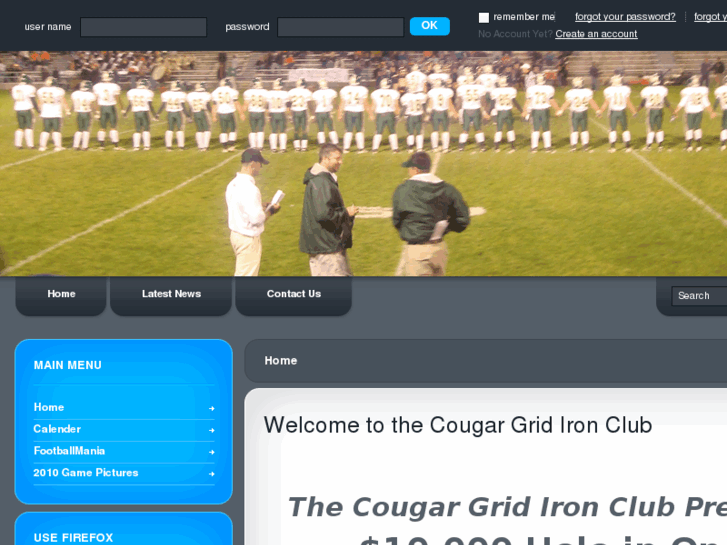 www.cougargridironclub.com