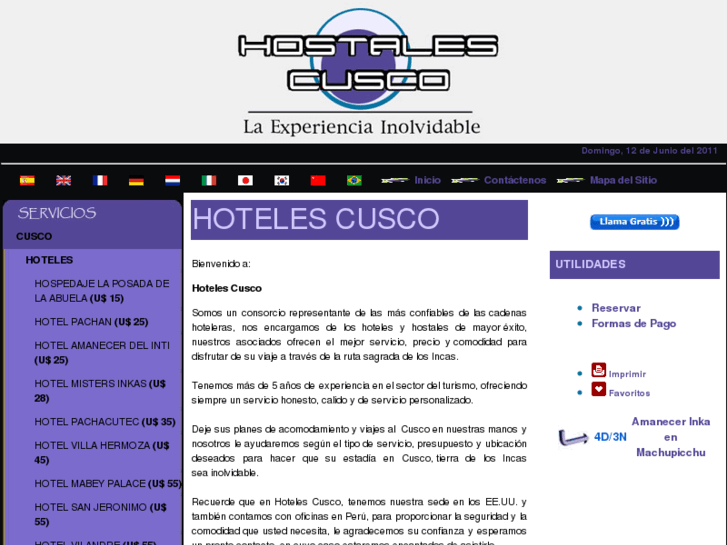 www.hotelescusco.us