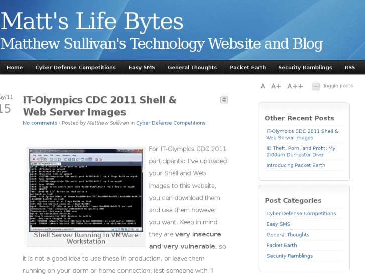 www.mattslifebytes.com