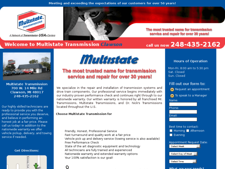 www.multistatetransmissionclawson.com