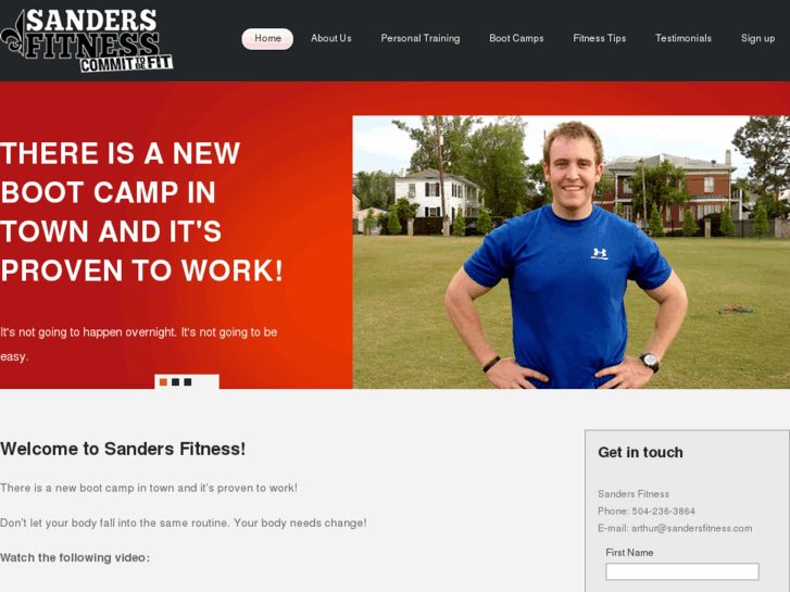 www.sandersfitness.com