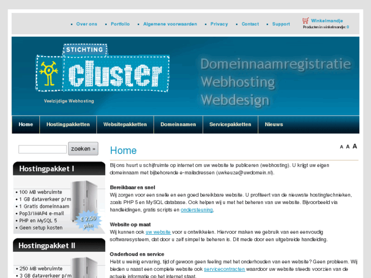 www.stichtingcluster.nl