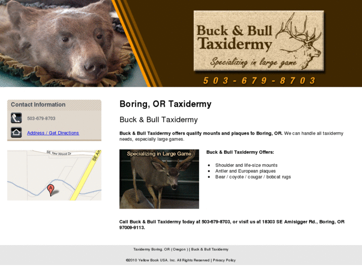 www.bandbtaxidermy.com