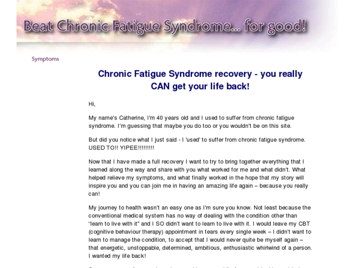 www.beat-chronic-fatigue-syndrome.com