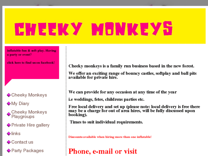 www.cheekymonkeysinflatables.com