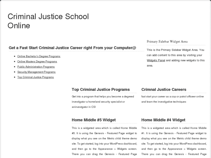 www.criminaljusticeschoolonline.com