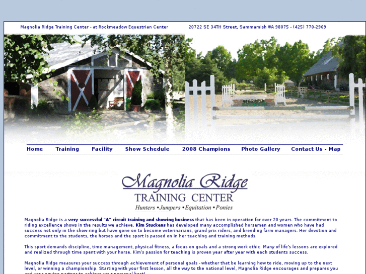 www.magnoliaridgetrainingcenter.com