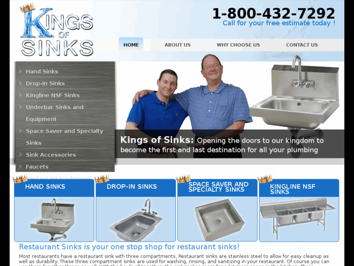 www.restaurantsinks.net