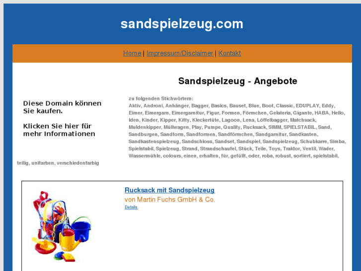 www.sandspielzeug.com