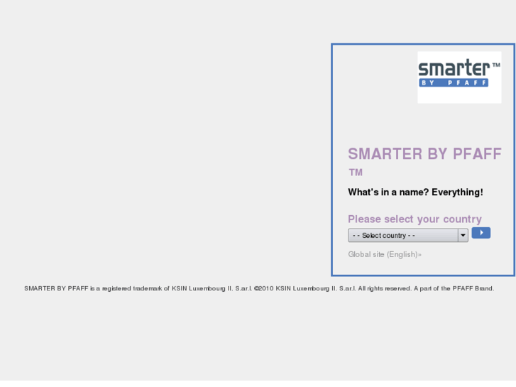 www.smarterbypfaff.com