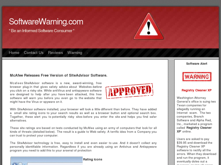 www.softwarewarning.com