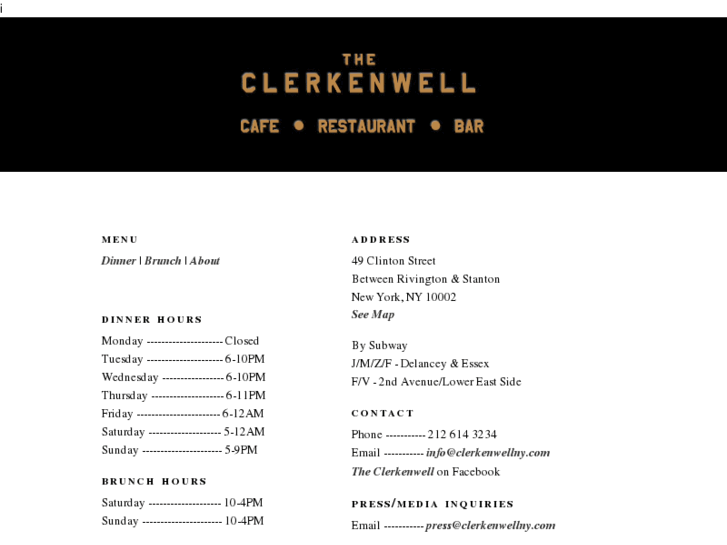 www.theclerkenwellny.com