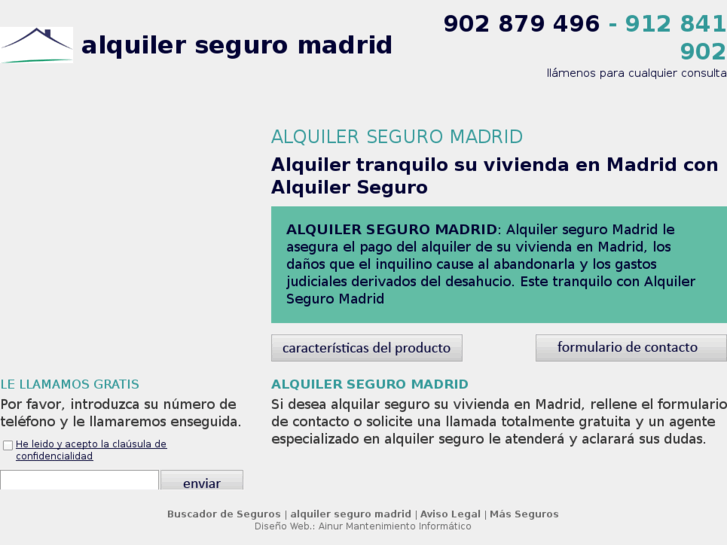 www.alquilerseguromadrid.com