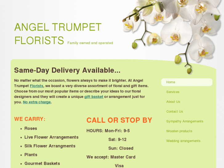 www.angeltrumpetflorists.com