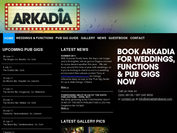 www.arkadiatheband.com