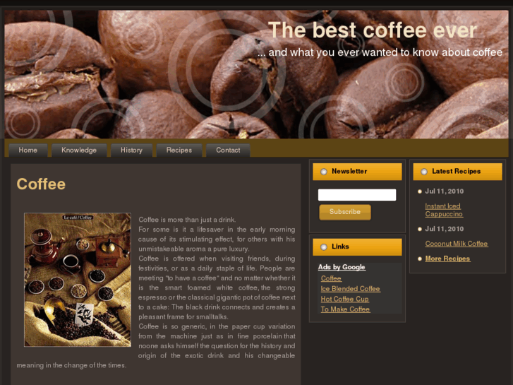 www.bestcoffeeever.info