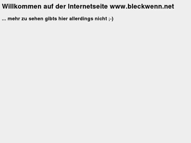 www.bleckwenn.net