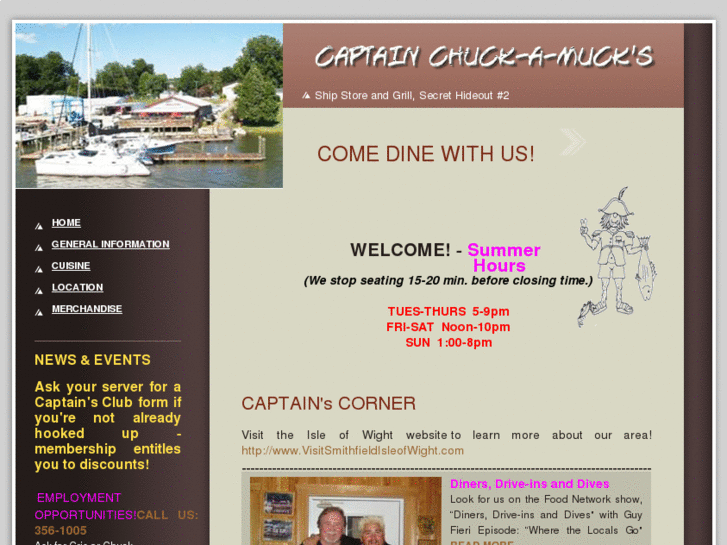 www.captainchuck-a-mucks.com