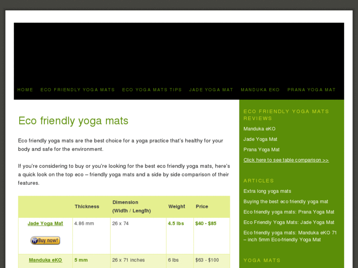 www.ecofriendlyyogamats.org