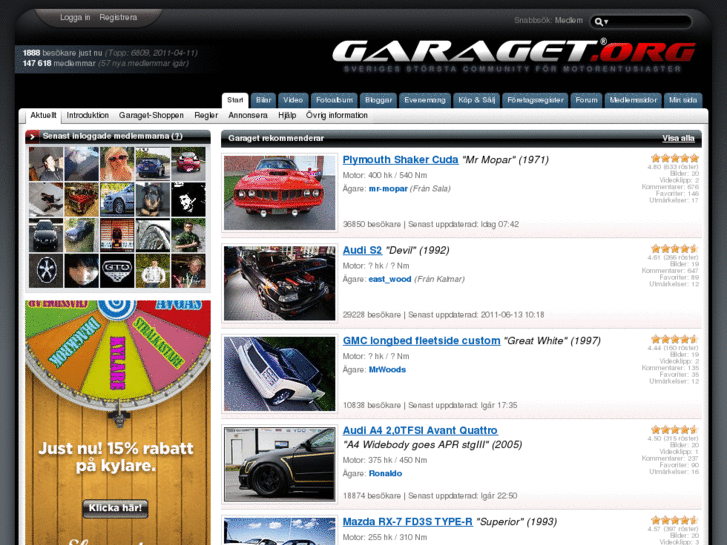 www.garaget.org