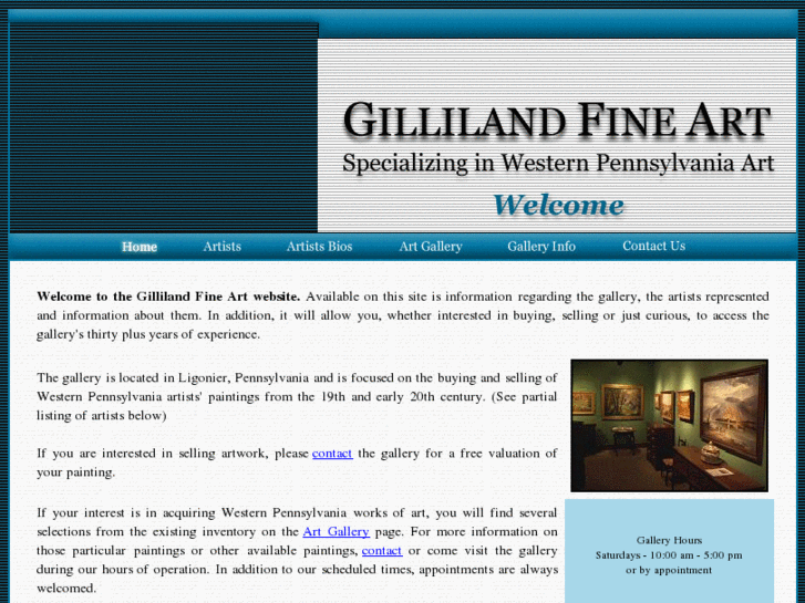 www.gillilandfineart.com