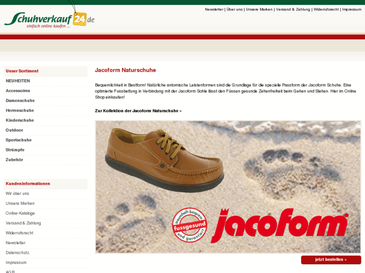 www.jacoform-shoe-shop.com