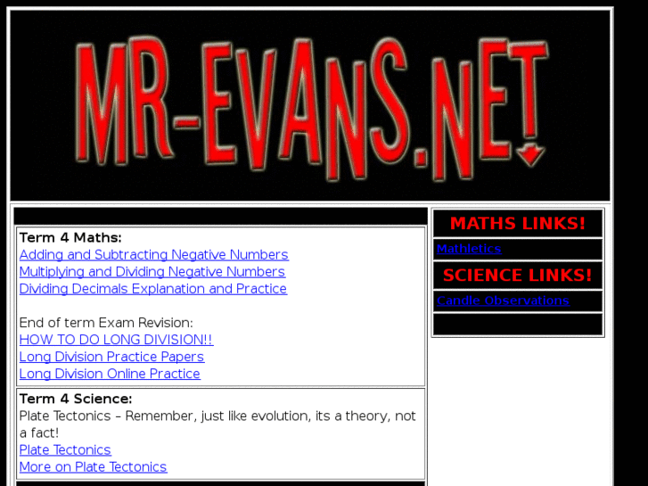 www.mr-evans.net