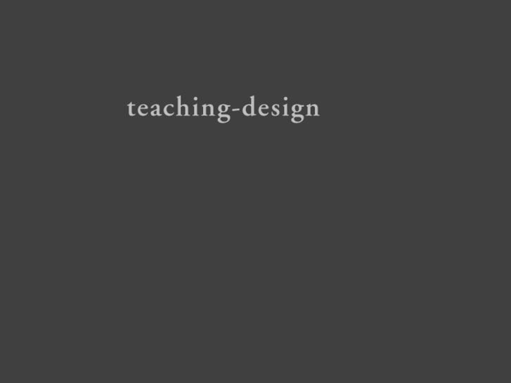 www.teaching-design.com