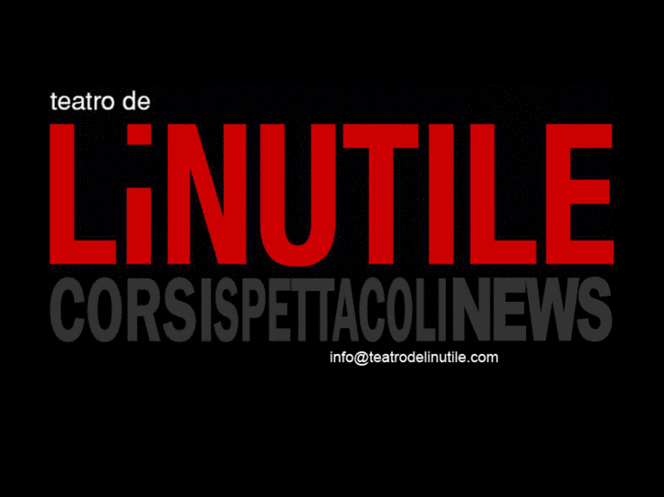 www.teatrodelinutile.com