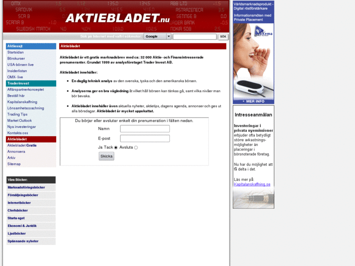 www.aktiebladet.nu