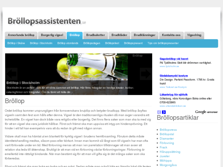 www.brollopsassistenten.se