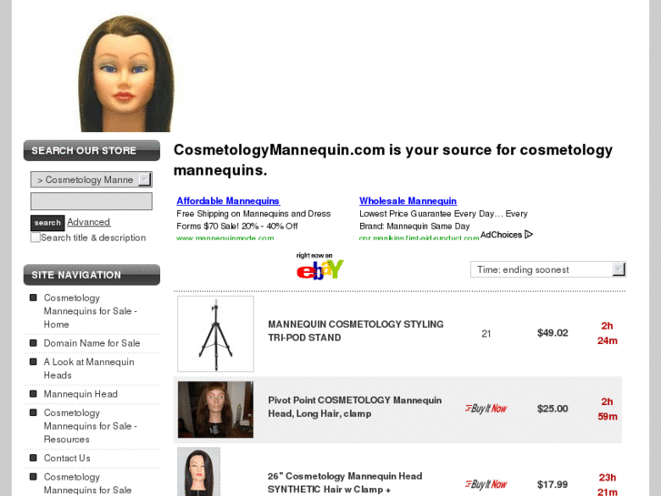 www.cosmetologymannequin.com