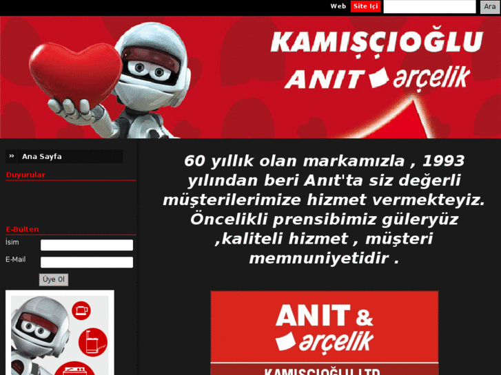 www.kamisciogluarcelik.com