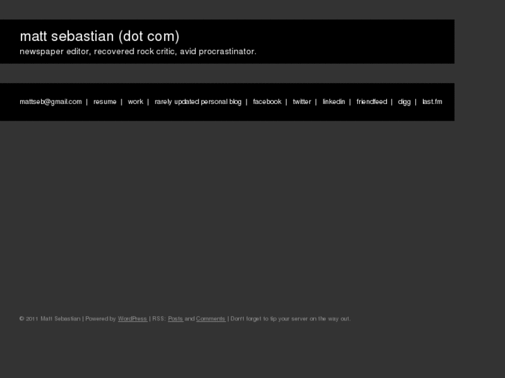 www.mattsebastian.net