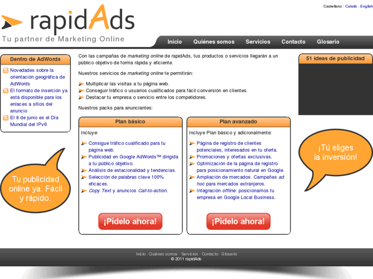 www.rapidads.es